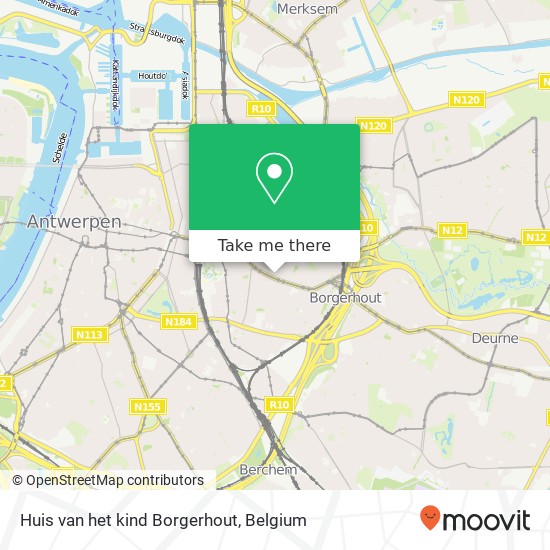 Huis van het kind Borgerhout map