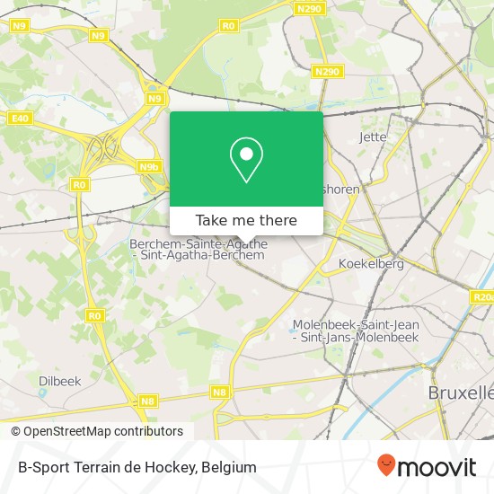 B-Sport Terrain de Hockey plan