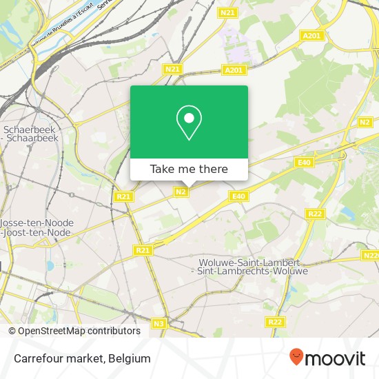 Carrefour market map