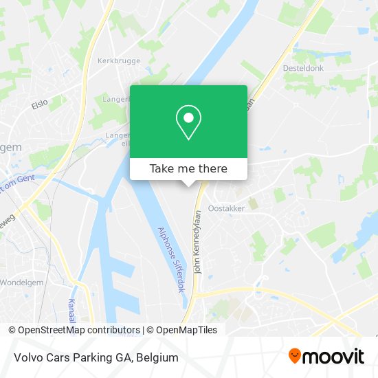 Volvo Cars Parking GA map