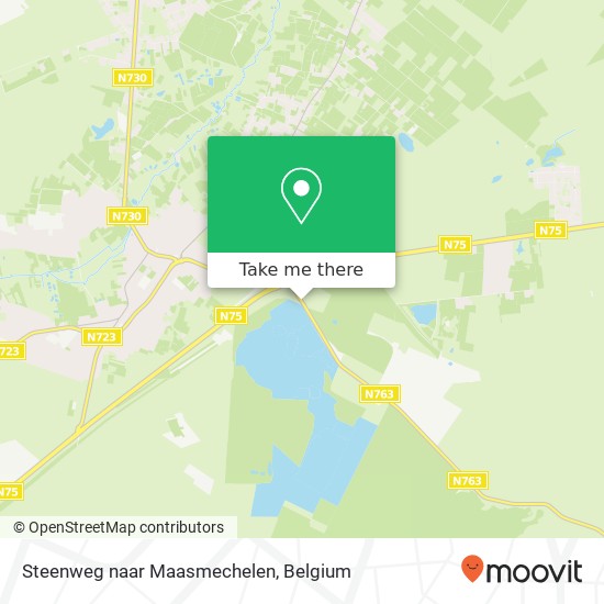 Steenweg naar Maasmechelen map