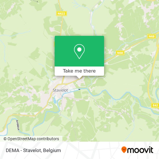 DEMA - Stavelot map