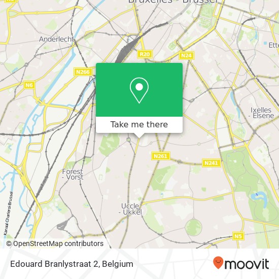 Edouard Branlystraat 2 map