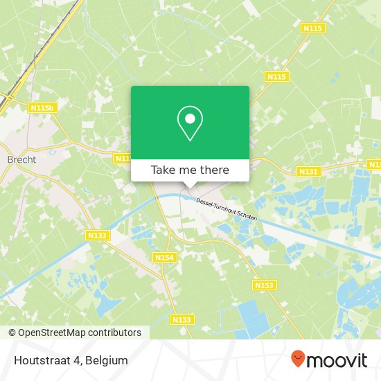 Houtstraat 4 map