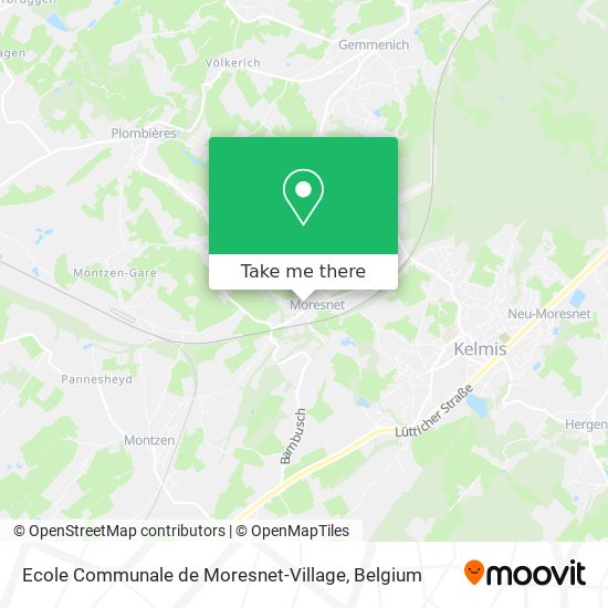 Ecole Communale de Moresnet-Village map