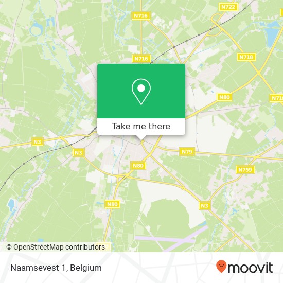 Naamsevest 1 map
