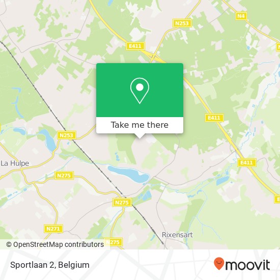 Sportlaan 2 map