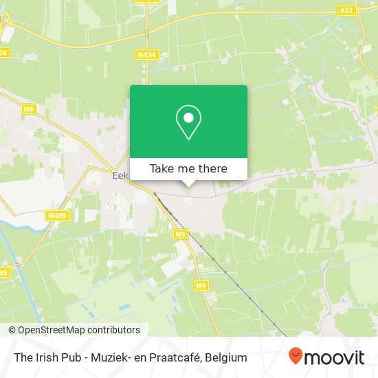 The Irish Pub - Muziek- en Praatcafé map