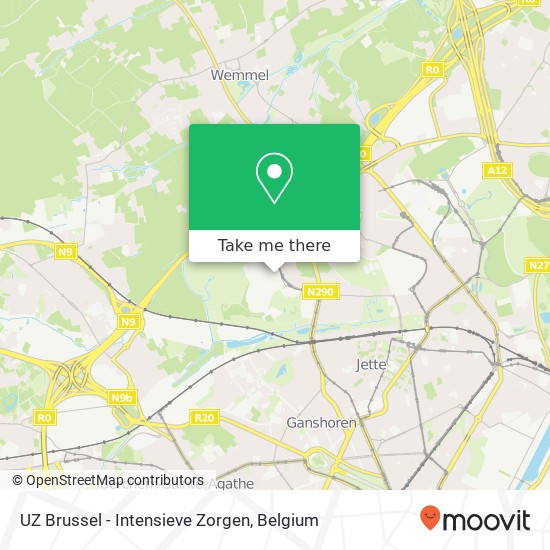 UZ Brussel - Intensieve Zorgen map