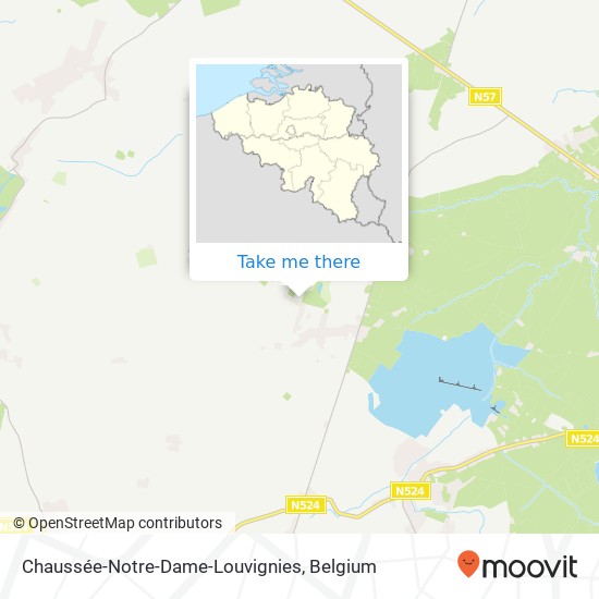 Chaussée-Notre-Dame-Louvignies plan