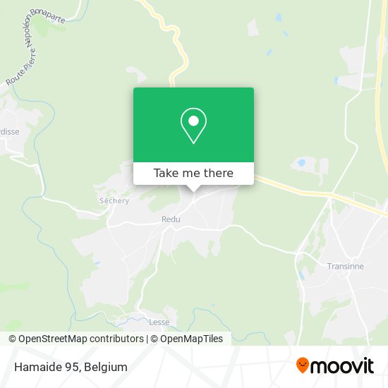 Hamaide 95 map