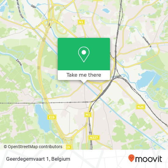 Geerdegemvaart 1 map