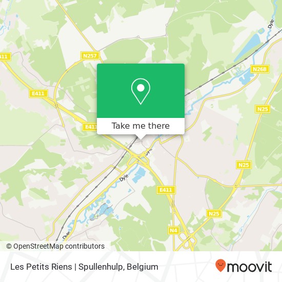 Les Petits Riens | Spullenhulp map