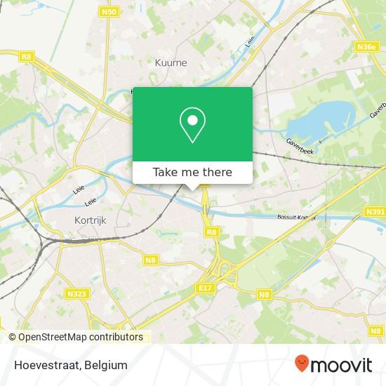 Hoevestraat map