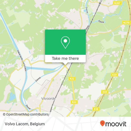 Volvo Lacom map