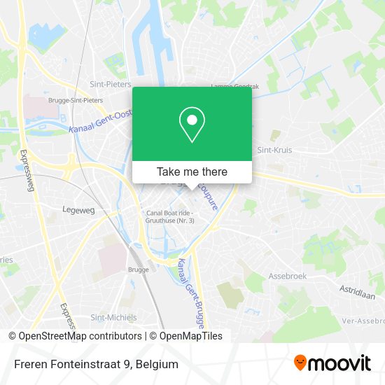 Freren Fonteinstraat 9 map
