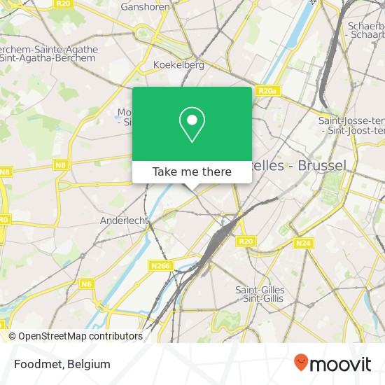 Foodmet map