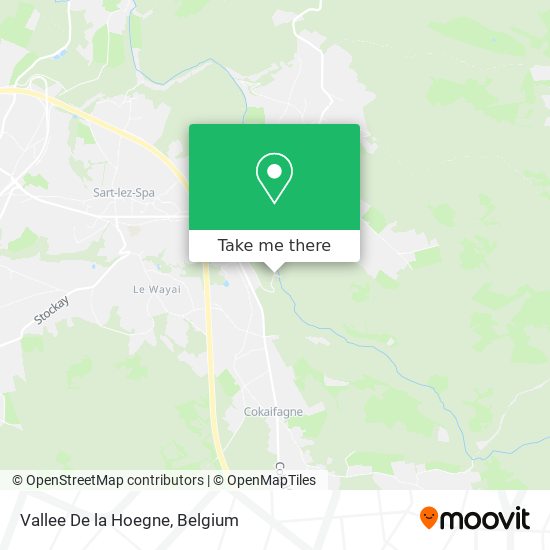 Vallee De la Hoegne plan