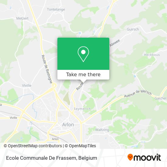 Ecole Communale De Frassem map