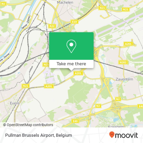Pullman Brussels Airport plan