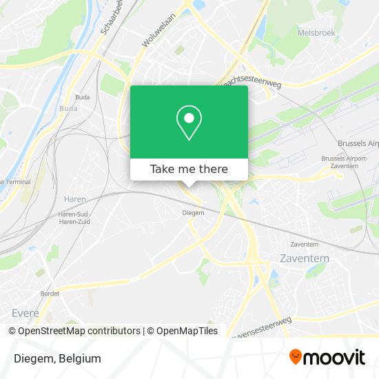 Diegem map