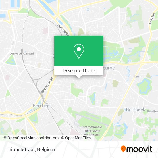 Thibautstraat map