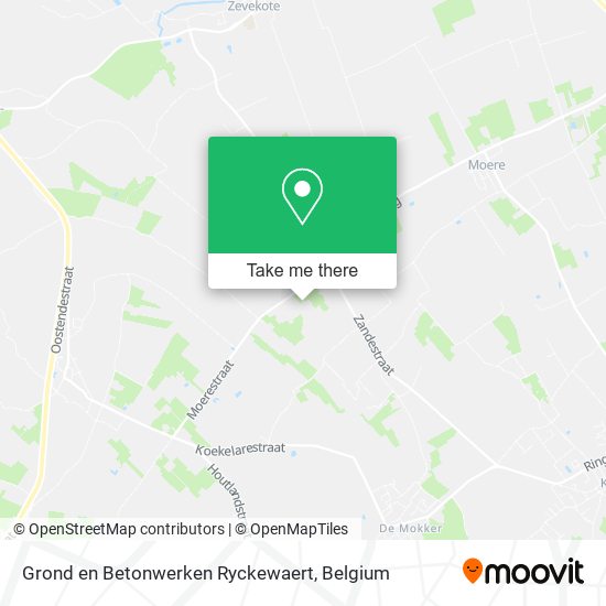 Grond en Betonwerken Ryckewaert map