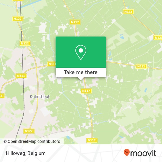 Hilloweg map