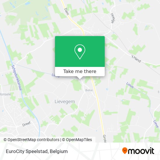 EuroCity Speelstad plan