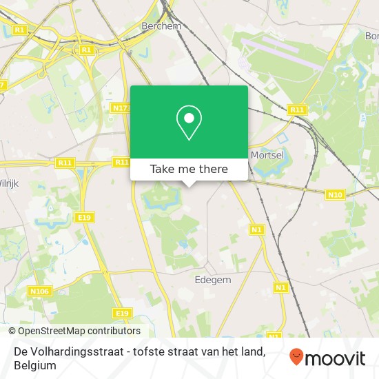 De Volhardingsstraat - tofste straat van het land map