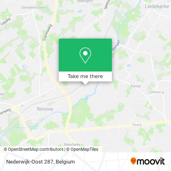 Nederwijk-Oost 287 map
