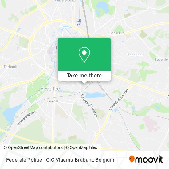 Federale Politie - CIC Vlaams-Brabant plan
