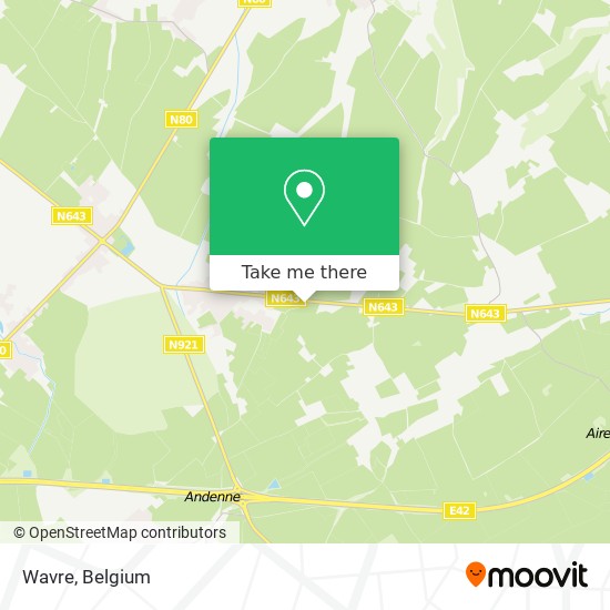 Wavre plan