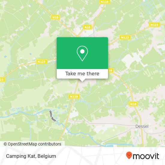 Camping Kat map