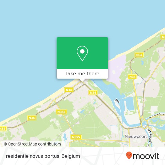 residentie novus portus map