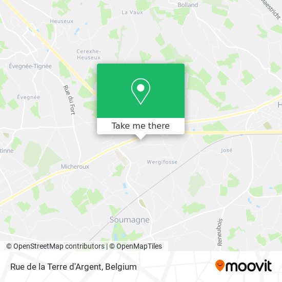 Rue de la Terre d'Argent map