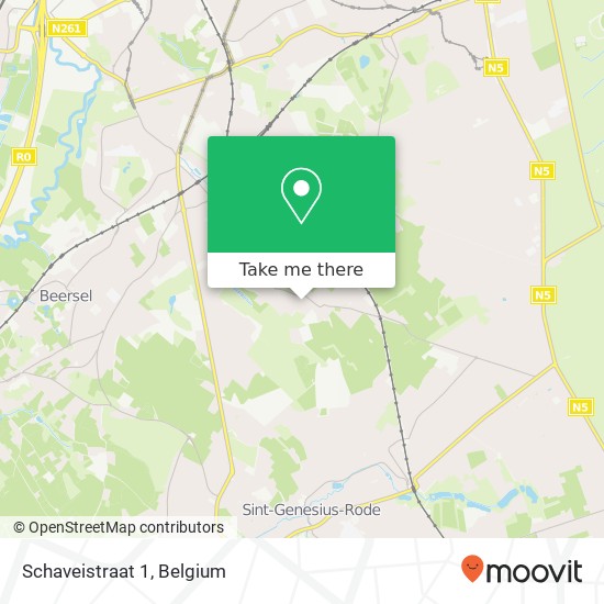 Schaveistraat 1 map