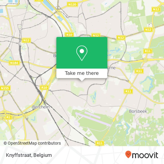 Knyffstraat map