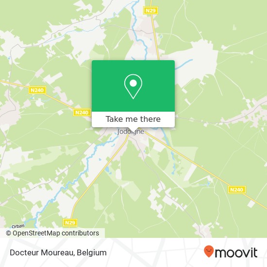 Docteur Moureau map