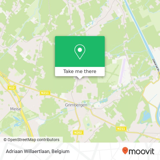 Adriaan Willaertlaan map