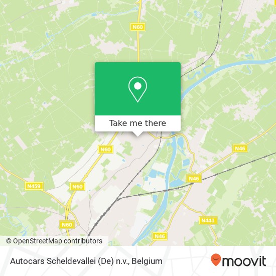Autocars Scheldevallei (De) n.v. map