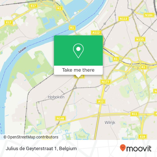 Julius de Geyterstraat 1 map