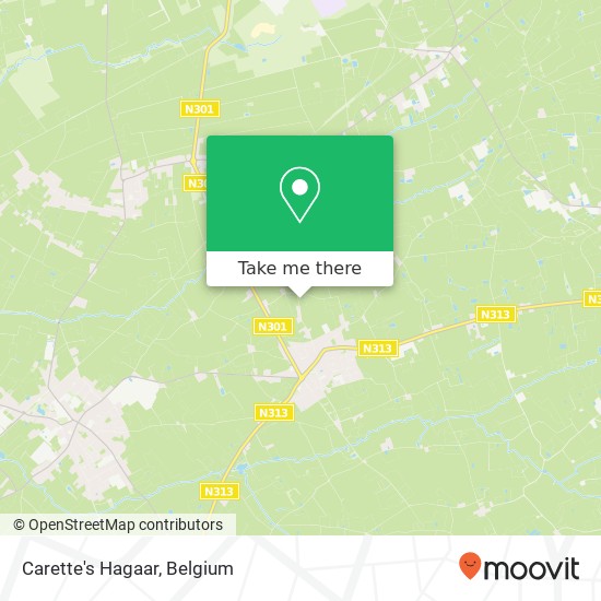 Carette's Hagaar map