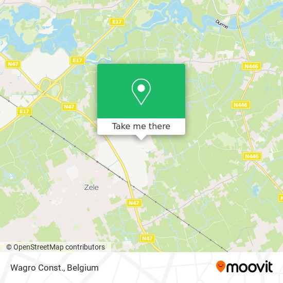 Wagro Const. map