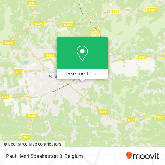 Paul-Henri Spaakstraat 3 map
