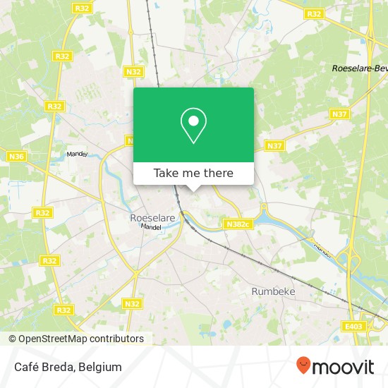 Café Breda map