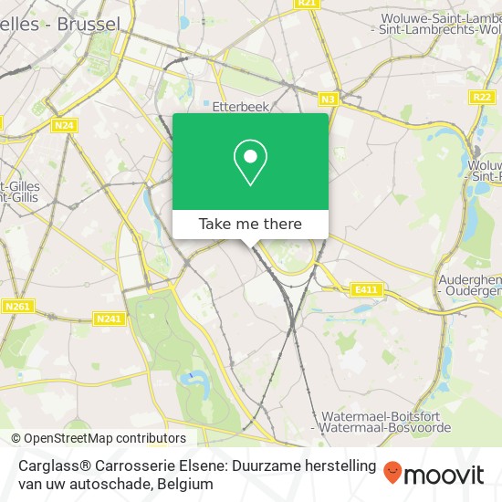 Carglass® Carrosserie Elsene: Duurzame herstelling van uw autoschade map