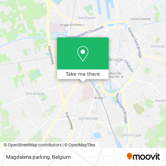 Magdalena parking map