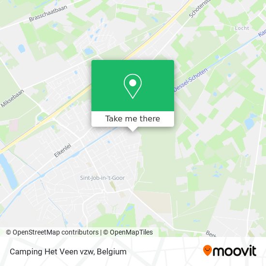 Camping Het Veen vzw plan