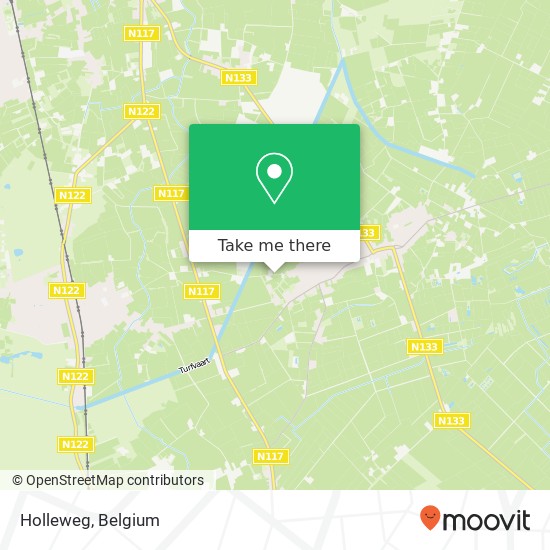 Holleweg map